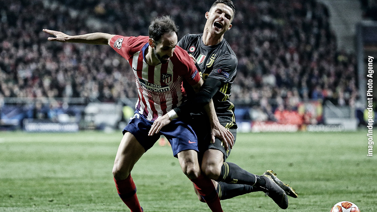 Juventus Turin Vs Atletico Madrid Champions League Dienstag