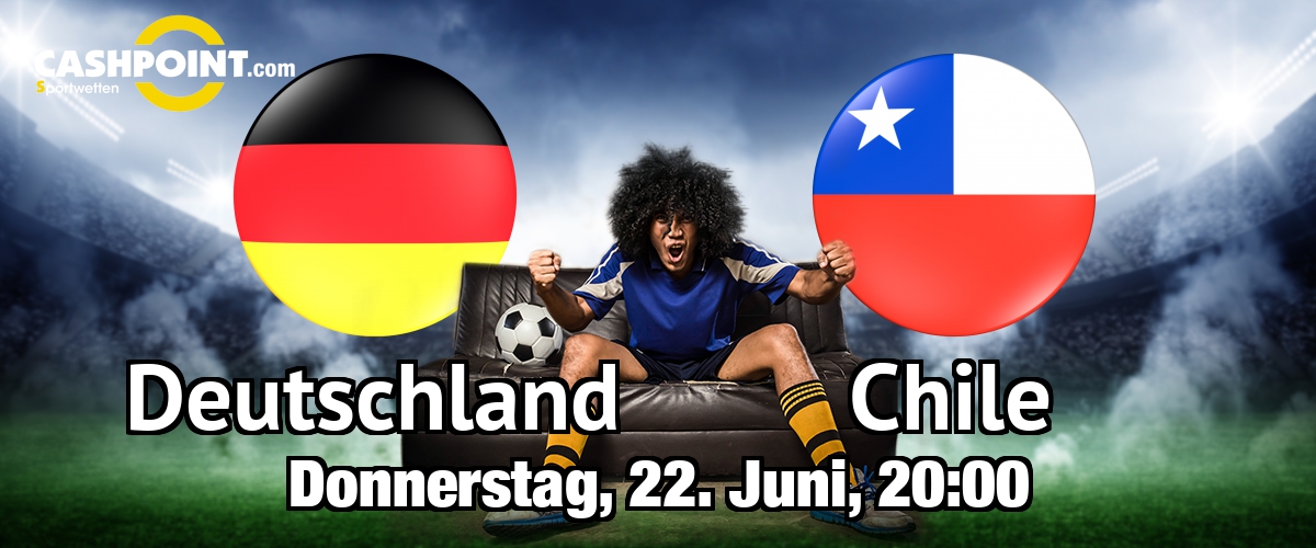 Donnerstag, 22.06.2017, 21:00 Uhr: Deutschland VS Chile, Confederation Cup, Gr. B 2. Spieltag, Kasan-Arena 