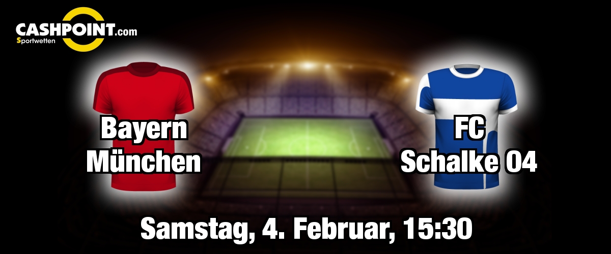 Samstag, 04.02.2017, 15:30 Uhr: Bayern Muenchen VS FC Schalke, Deutsche Bundesliga 19. Spieltag, Allianz Arena