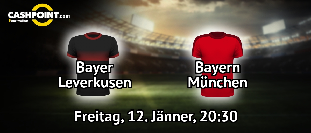 Freitag, 12.01.2018, 20:30 Uhr: Bayer Leverkusen VS Bayern Muenchen, Deutschland Erste Bundesliga 18. Spieltag, BayArena