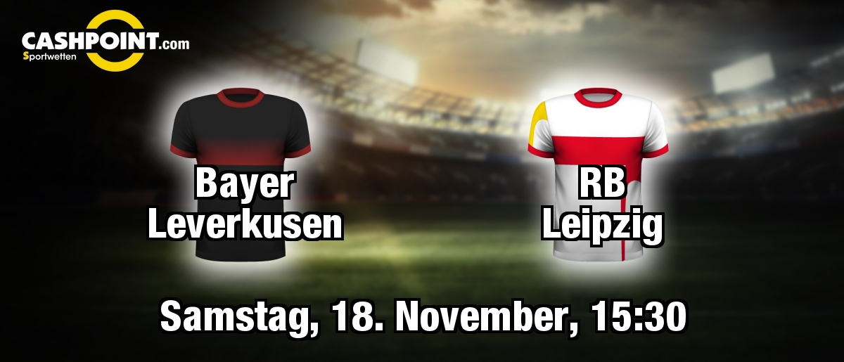 Samstag, 18.11.2017, 15:30 Uhr: Bayer Leverkusen VS RB Leipzig, Deutschland Erste Bundesliga 12. Spieltag, BayArena