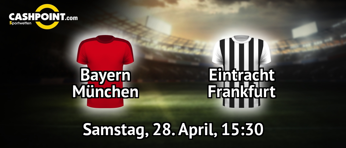 Samstag, 28.04.2018, 16:30 Uhr: Bayern Muenchen VS Eintracht Frankfurt, Deutschland Erste Bundesliga 32. Spieltag, Allianz Arena