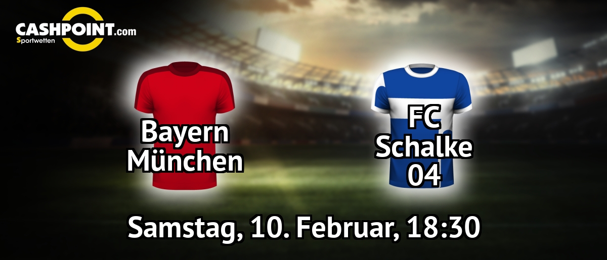 Samstag, 10.02.2018, 18:30 Uhr: Bayern Muenchen VS FC Schalke, Deutschland Erste Bundesliga 22. Spieltag, Allianz Arena