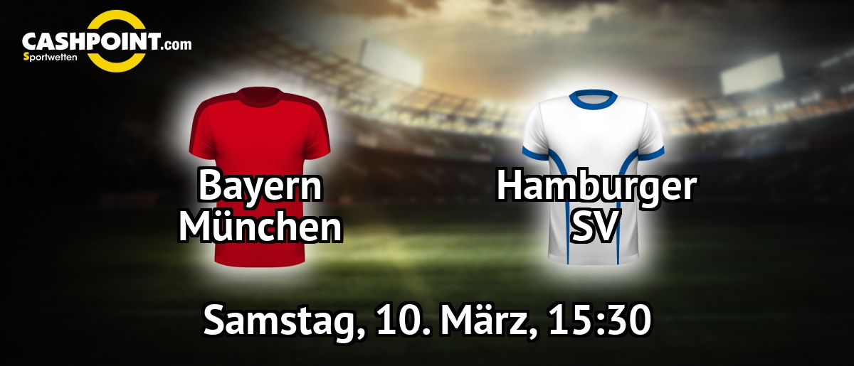 Samstag, 10.03.2018, 15:30 Uhr: Bayern Muenchen VS Hamburger SV, Deutschland Erste Bundesliga 26. Spieltag, Allianz Arena