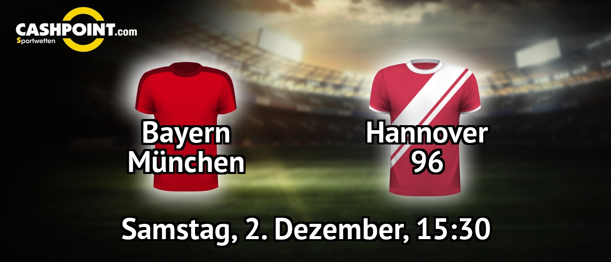 Samstag, 02.12.2017, 15:30 Uhr: Bayern Muenchen VS Hannover 96, Deutschland Erste Bundesliga 14. Spieltag, Allianz Arena