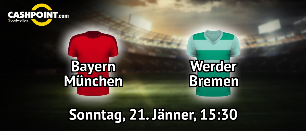 Sonntag, 21.01.2018, 15:30 Uhr: Bayern Muenchen VS Werder Bremen, Deutschland Erste Bundesliga 19. Spieltag, Allianz Arena