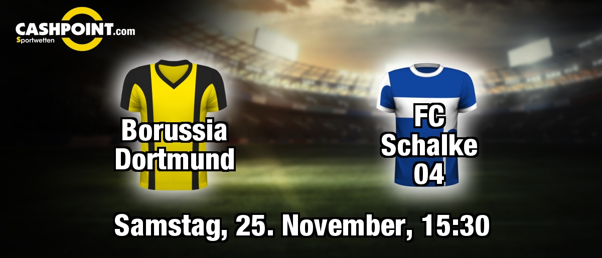 Samstag, 25.11.2017, 15:30 Uhr: Borussia Dortmund VS FC Schalke, Deutschland Erste Bundesliga 13. Spieltag, Signal Iduna Park