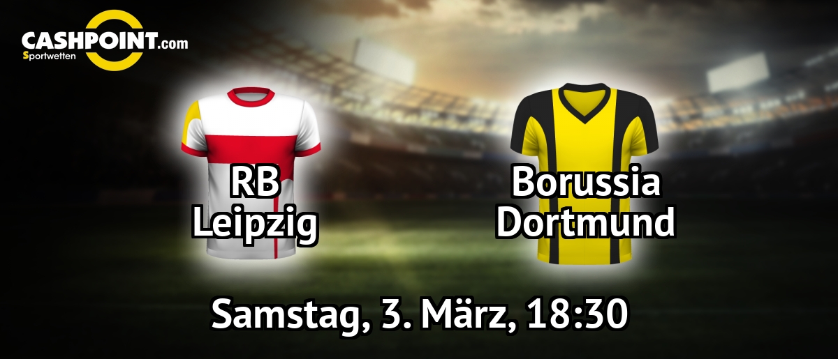 Samstag, 03.03.2018, 18:30 Uhr: RB Leipzig VS Borussia Dortmund, Deutschland Erste Bundesliga 25. Spieltag, Red Bull Arena Leipzig