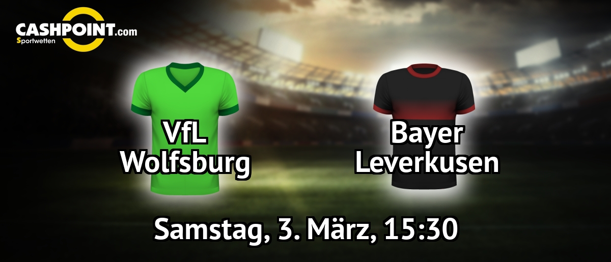 Samstag, 03.03.2018, 15:30 Uhr: VfL Wolfsburg VS Bayer Leverkusen, Deutschland Erste Bundesliga 25. Spieltag, Volkswagen Arena