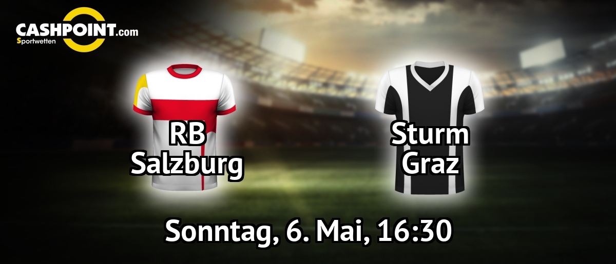 Sonntag, 06.05.2018, 17:30 Uhr: RB Salzburg VS Sturm Graz, Oesterreich Bundesliga 33. Spieltag, Red Bull Arena