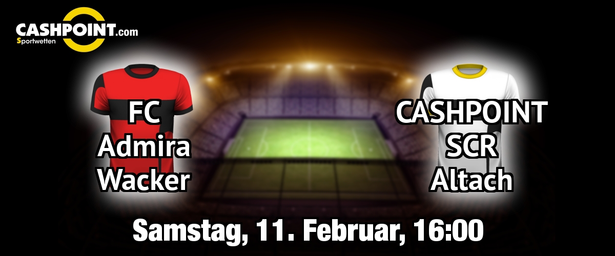 Samstag, 11.02.2017, 16:00 Uhr: FC Admira Wacker VS CASHPOINT Altach, Oesterreichische Bundesliga 21. Spieltag, BSFZ-Arena