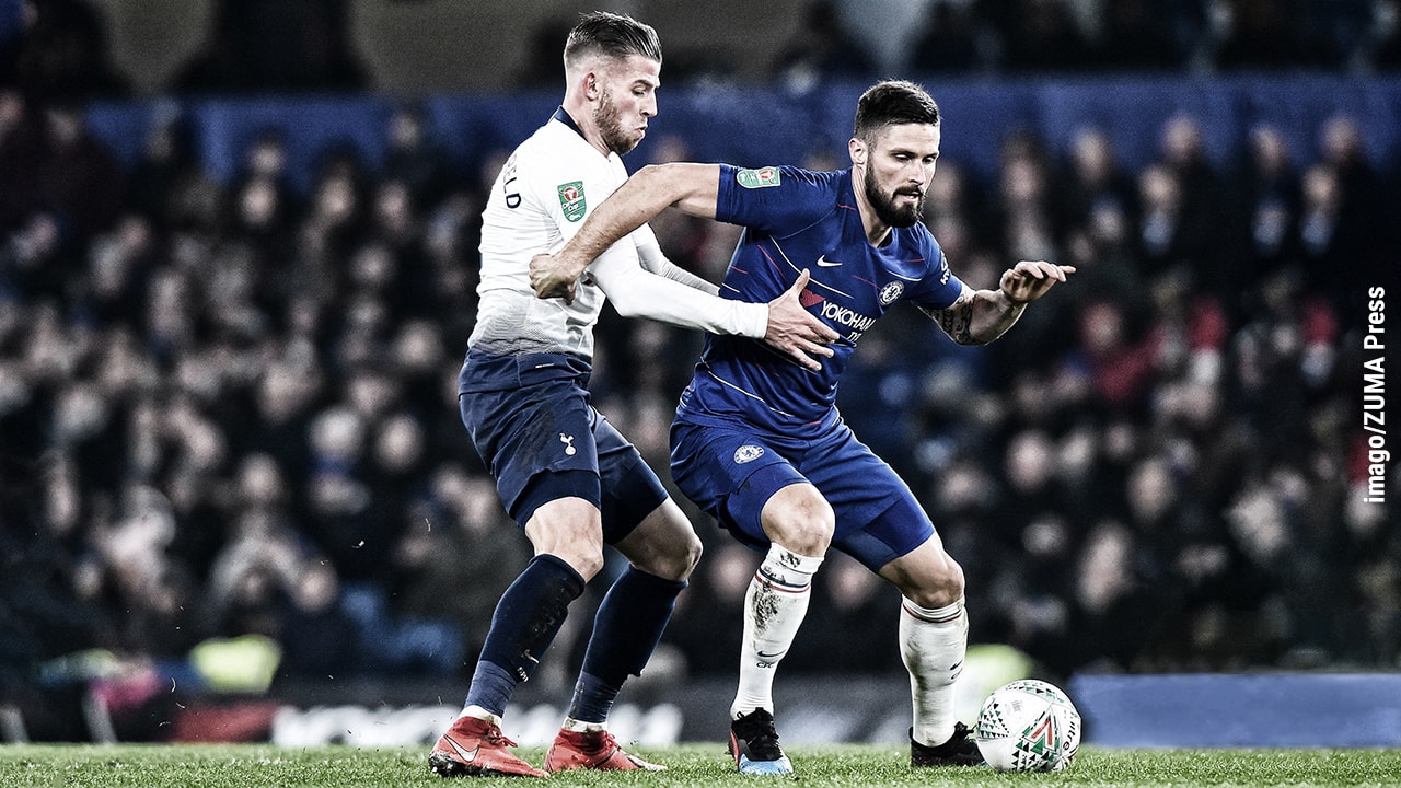 Mittwoch, 27.02.2019, 21:00 Uhr: Chelsea London VS Tottenham Hotspur, Premier League 28. Spieltag, Stamford Bridge, London
