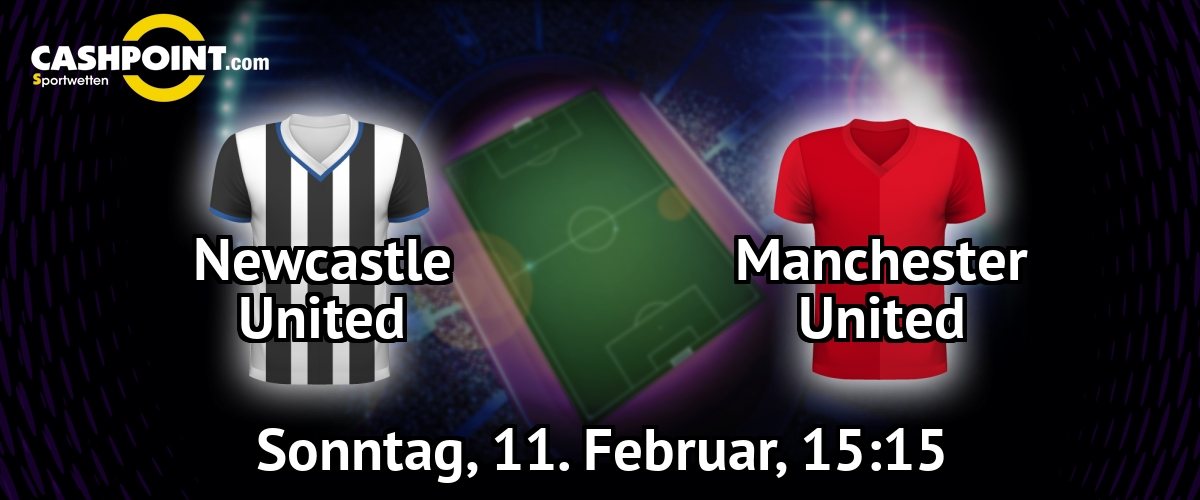 Sonntag, 11.02.2018, 15:15 Uhr: Newcastle United VS Manchester United, Premier League 27. Spieltag, St. James' Park