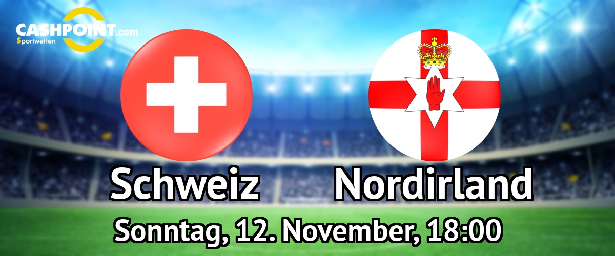 Sonntag, 12.11.2017, 18:00 Uhr: Schweiz VS Nordirland, WM Qual. UEFA Playoffs Play-Off Rückspiel, swissporarena, Luzern, Schweiz