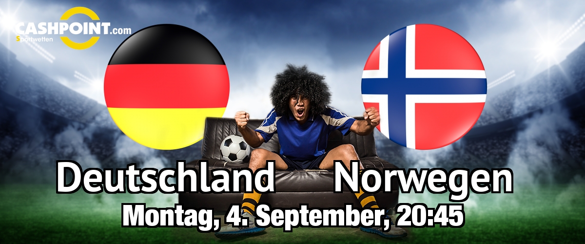 Montag, 04.09.2017, 21:45 Uhr: Deutschland VS Norwegen, WM Qualifikation Gruppe C 8. Spieltag, Stuttgart, Mercedes-Benz Arena